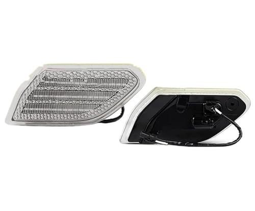 Luces LED dinámicas de señal de giro para parachoques delantero de Jeep Wrangler JL 2018-2021