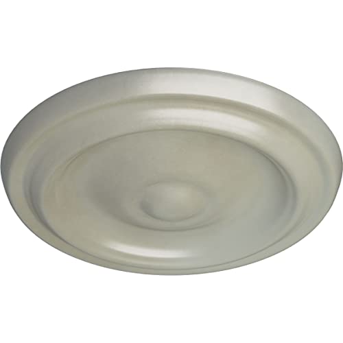 Image of 9 5 /8 inchOD x 1 1 /8 inchP Maria Ceiling Medallion (Fits Canopies up to 1 3 /4 inch), Flash Copper