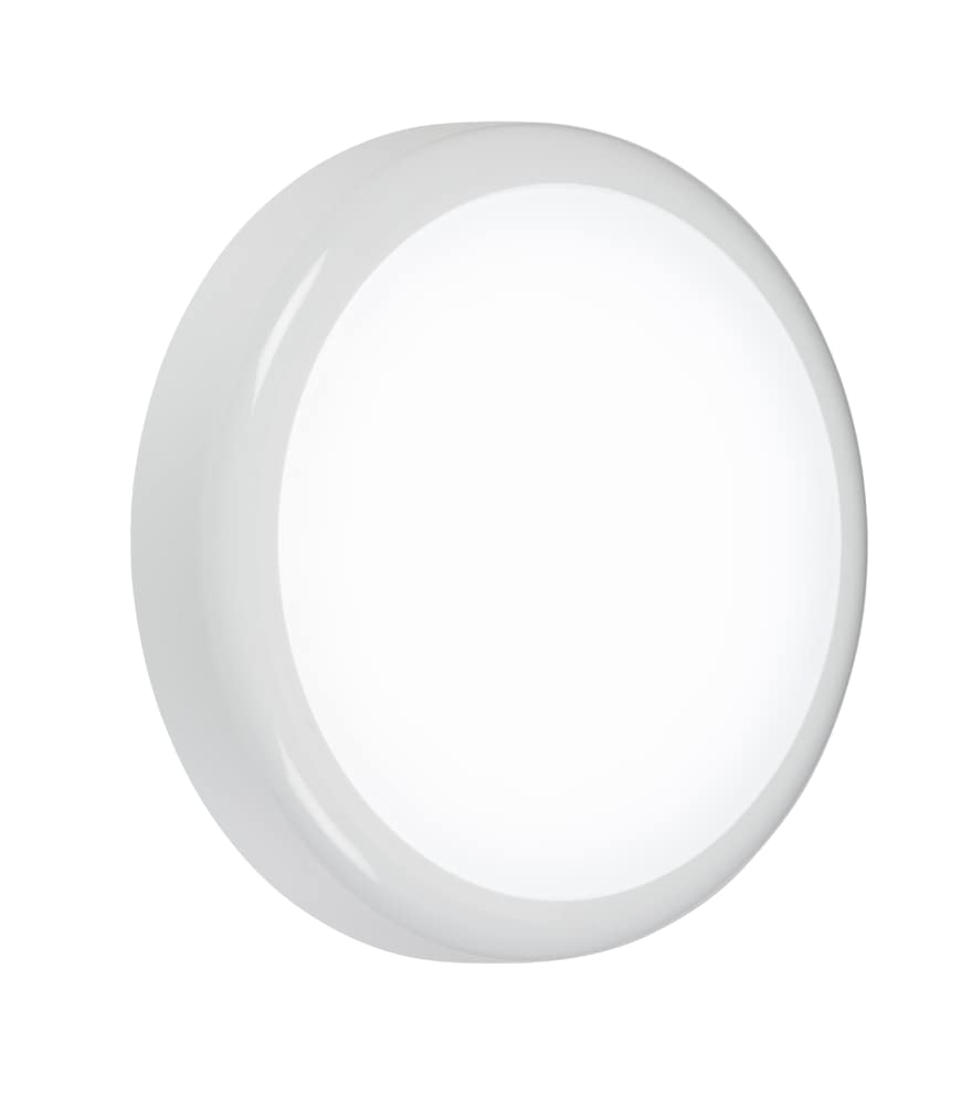 Knightsbridge 230V IP65 9W CCT Adjustable LED Bulkhead with Emergency and Sensor