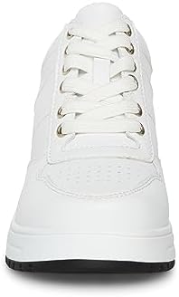 Madden Girl Women's Vidaa Sneaker, White/White, 9.5 | Image 1