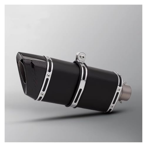 Silencieux d'échappement moto en acier inox premium TYPE-B universel 51mm M15