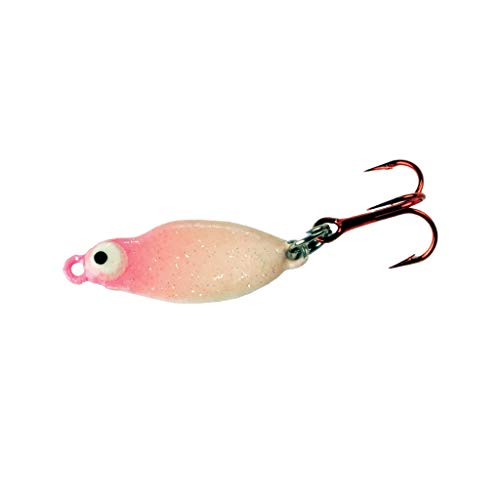 Leurre pêche Lindy Techni-Glo Frostee 1/8 oz rouge