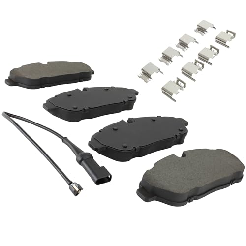 Image of QUALITY-BUILT Front Semi-Metallic Brake Pads, Premium 1001-2301M, Compatible with 2020-2024 Ford (Transit,Transit-150,Transit-250,Transit-350,Transit-350 HD)