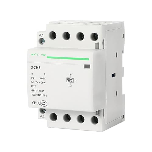 Contacteur de puissance 4P rail DIN pour couper circuit 220V