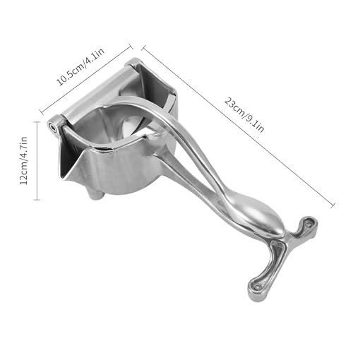 Presse Agrumes Manuel, Presse à Fruits Amovible, Presse Fruits Manuel En Aluminium De Qualité Supérieure, Très Résistant Presse Fruits Manuel à Levier (Citron, Citron Vert, Orange) – Image 3