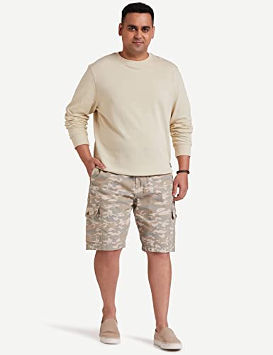 Image of Amazon Brand - Symbol Men's Cotton Cargo Regular Fit Shorts | Casual Chinos