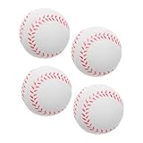 Alipis 4 Stück Teiliges Softball trainingsset Baseballbälle für Jugendliche Indoor Training Sicher Weich Leicht für Anfänger Geeignet