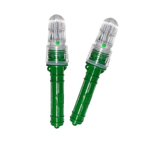 REElua 2pcs Positioning Flashing Light Device Boats Lamp Marine Signals Lamp Fishing Net Warning Light Fishing Marine