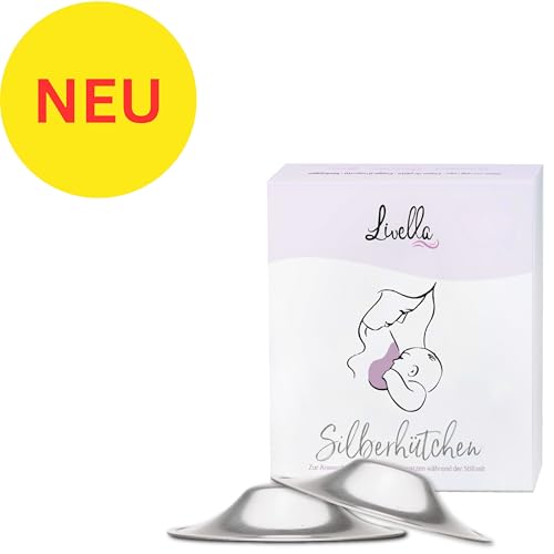 Livella Zilveren tepelhoedjes