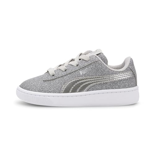 Puma Fille Vikky V2 Glitz baskets souples faciles à enfiler
