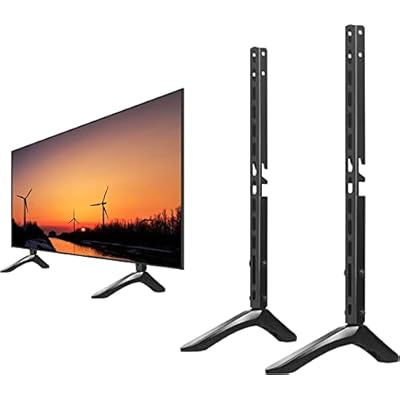 Universal TV Stand for 26-55 inch LCD LED Flat Screen TVs, Max 77lbs, VESA 800 x 300mm