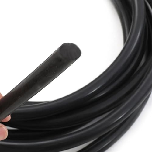 GRASAKY FKM フッ素ゴム O リング バー 1 メートル 黒 フッ素ゴム シーリング ストリップ 直径 2mm 2.5mm 3mm 3.5mm 4mm 4.5mm 10mm ソリッド ラウンド ストリップコーナー(5mm)