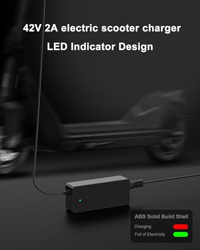 VHBW 42V Replacment for Meepo Skateboard Charger, Compatible with Meepo V1/ V2/ V5/ MINI2 ER/MINI 2S ER/MINI5 /V3/V3S /V3 ER/V3S ER/MINI 3S /NLS PRO/AWD PRO Electric Skateboard - Thumbnail 4