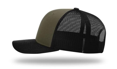 Image of Richardson 112 Trucker Hat - Premium Adjustable Snapback Hat - Structured Six Panel Richardson Blank Caps