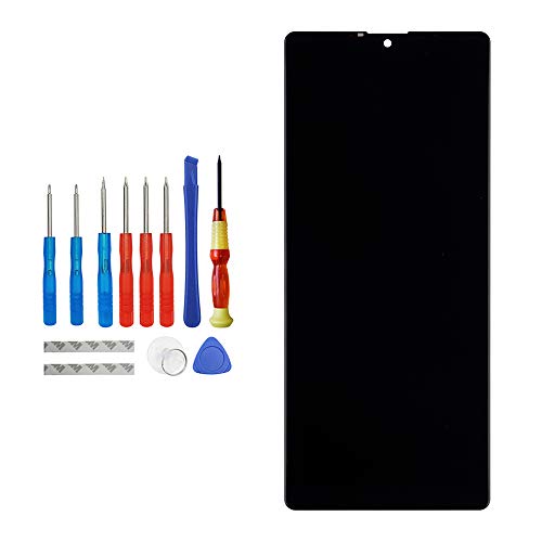 Vvsialeek LCD Display Compatible with Sony Xperia L4 XQ-AD52 XQ-AD51 LCD Touch Screen with Toolkit, black