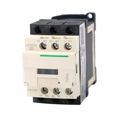 Contacteur LC1D12QD DC 3P 3NO avec bobine 174V commande basse tension