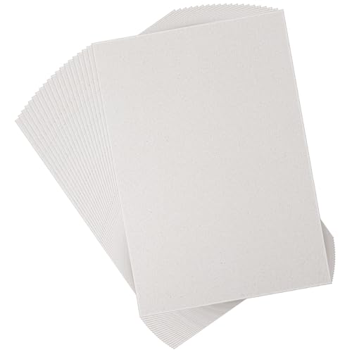 Listado de Cartón prensado Top 10. 44 OATIPHO Cartón Prensado para Manualidades 20 Hojas A4 2 MM Gris Resistente para Álbumes de Recortes y Scrapbooking Materiales para Proyectos de Bricolaje