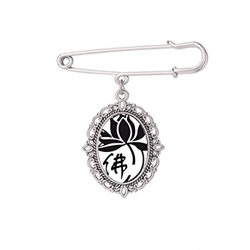 Broche personnage de lotus Culture un bijou poétique pour sublimer votre chemise