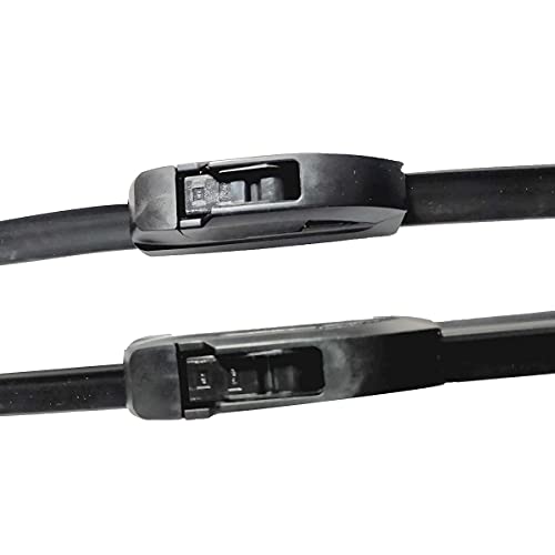 Image of Oshotto Frameless (O.E.M Type) Wiper Blades Compatible with Honda Civic Old (26 inch / 24 inch)