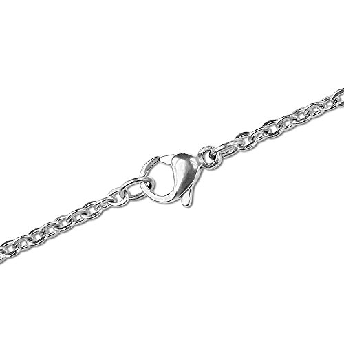 Gravado Collana da Bambina in Acciaio Inox con