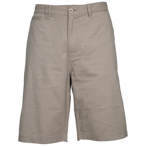 Image of Trespass Mens Cotton Shorts Leominster Oatmeal in Size - XXS