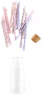 Glass Bottle of 18 Mini Sleek Bobbies