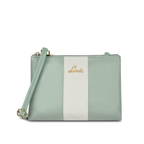 Image of Lavie Women's Lynn 2C Colorblock Crossbody Sling Bag | Top Zip Sling Bag | Ladies Purse Handbag | Gift for Women