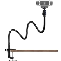 Etucro Webcam Stand 27 Verstellbare Schwanenhals Desktop Kamera Mount Hoder for Logitech Webcam C925e C922 C930 C920 C615 und mehr (1/4 Gewinde)