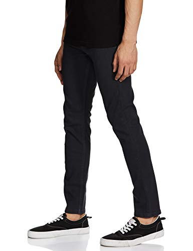Image of Max Men's Solid Slim Fit Jeans