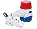 Rule Industries 24DA-35A 360 Bilge Pump with Switch, Black