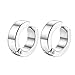 New 2026 Unisex 1 Pairs Of Men's Fashionable Ear Hole Magnitic Stainless Steel False Earring Non Piercing Clip Earrings Jewelry Fashion Accessories Creative For Women And Men