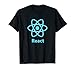 ReactJS React.js Logo ufficiale JavaScript Framework Maglietta