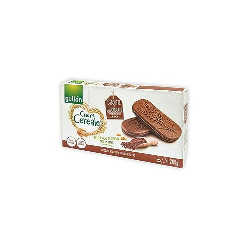 GULLON Chocolate Biscuits Wit COCOA Filling 200G