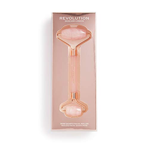 Revolution Skincare London, Rose Quartz Face Roller, Massager for Face, Neck & Body, 57g image 4