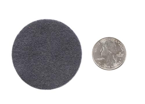 Image of Playfully Ever After Slate Gray Craft Felt Circles (2 Inch - 44pc)