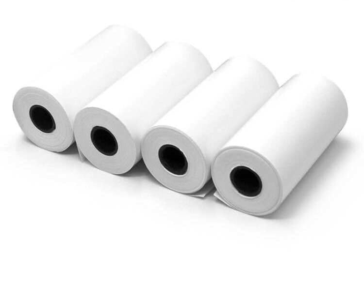 Instant Camera Thermal Printing Paper Rolls - Inkless Childrens Camera Special - 57 * 25mm 4 Rolls/Pack