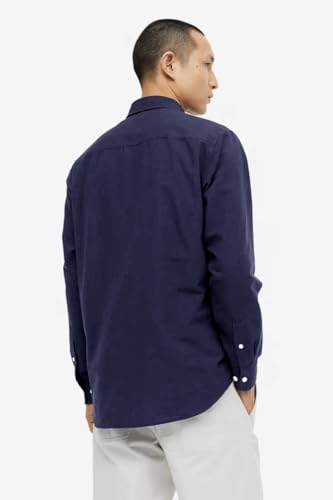 Image of BE ACTIVE Men's Oxford Cotton Lycra Casual Shirt || Men Stylish Shirt || Full Sleeves || Simple Shirt for Men || Timeless Style & Comfort