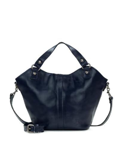 Patricia Nash Caterina Tote Hobo - Vintage Distressed Leather, Women's Fashion-Forward Mature Crossbody Satchel, 15 3/8