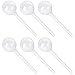 AIGOHOM Lot de 6 Petits Globes d'Arrosage en Plastique pour Plantes d'Intérieur - Bulbes Goute à Goute Arrosage 5 cm de Diamètre- Dispositif d'Arrosage Automatique Système d'arrosage Plante Vacances