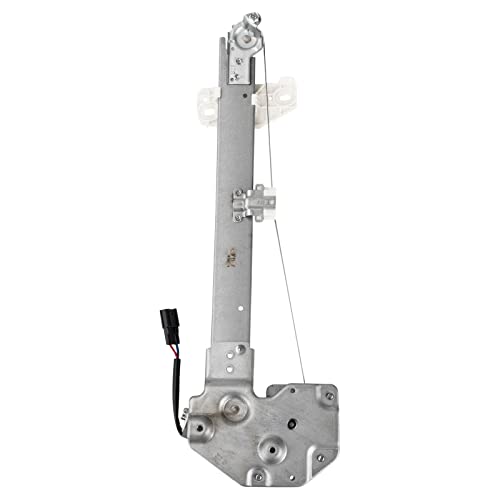 Image of TRQ Rear Passenger Side Power Window Motor and Regulator Assembly Compatible with 2016-2020 Honda Civic Sedan 2017-2020 Civic Hatchback 2021 2019-2021 Insight