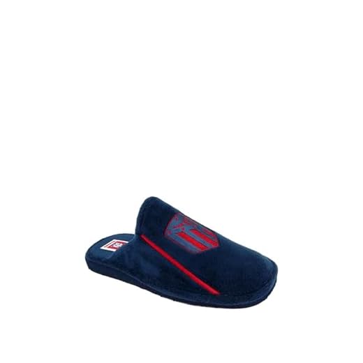ANDINAS 918-20-19 Atlético de Madrid - Hombre - Zapatillas Casa (Negro, 44 EU, Numeric_44)