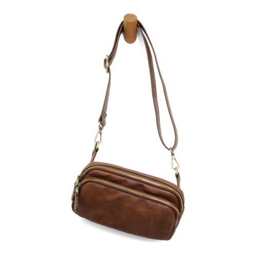 Image of Joy Susan Womens Fashion Purse Kylie Double Zip Sling Belt Bag