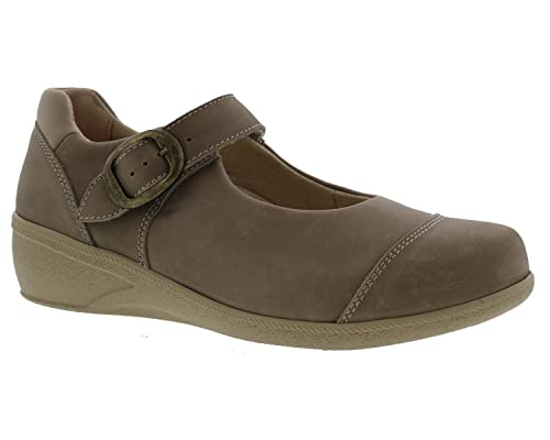 Drew Women's Jillian Therapeutic Comfort Casual Mary Jane with Buckle Closure Shoe