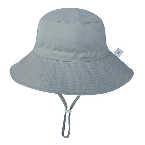 Baby Sun Hat Toddler Summer UPF 50+ Sun Protection Baby Boy Girls Hats Beach Hats Wide Brim Adjustable Bucket Hat2
