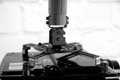 VIVO VIVO Universal Extending Black Ceiling Projector Mount/Height Adjustable Projection (MOUNT-VP02B)