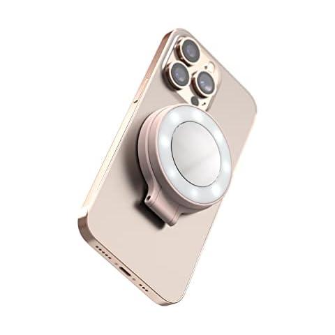 ShiftCam SnapLight - Anillo de luz LED para selfie con cuatro ajustes de brillo y batería integrada (rosa tiza) Cover