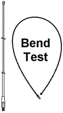 Hustler Redman CB 102 Inch CB Ham Radio Antenna Stain Steel Power Whip with Stud mount