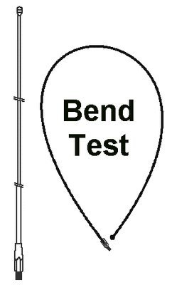 Hustler Redman CB 102 Inch CB Ham Radio Antenna Stain Steel Power Whip with Stud mount