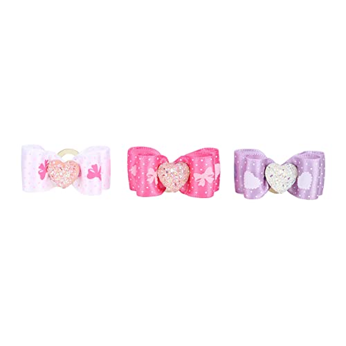 Yctze 15Pcs Multicolor Pet Hair Bowknots - Image 2