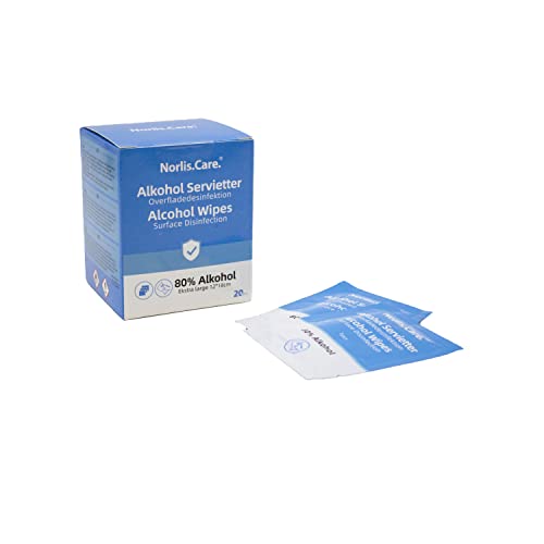 12 confezioni di salviettine Norlis con l'80% di